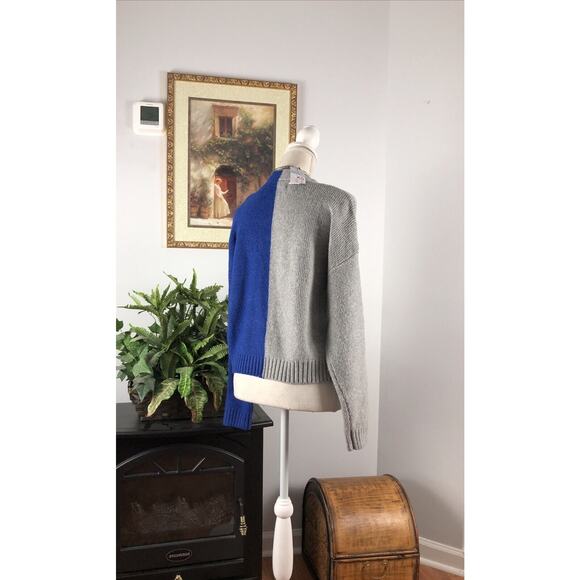 Primark Caress Women Two Toned Slouchy Sweater Cardigan XS Long Sleeve 3 Button - Picture 7 of 13